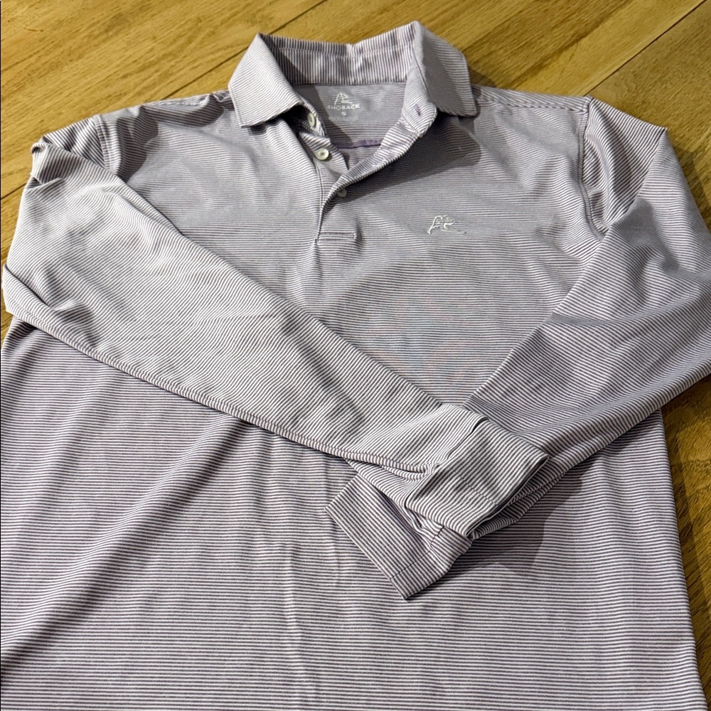 Men's Rhoback Striped Polo Shirt